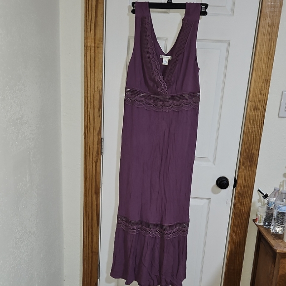 K Jordan Dresses & Skirts - K Jordan Deep Purple Maxi Dress